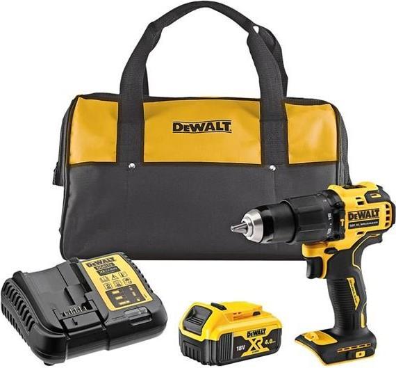 Produktbild DeWalt DCD709M1-QW 18V XR Akku-Bohrschrauber mit 4,0 Ah Akku und Ladegerät (Akkubetrieb)