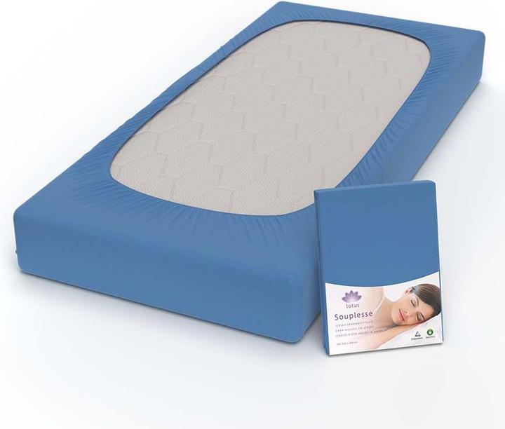 Actual product image Lotus Bettwaren Jersey fitted sheet Souplesse (180 x 200 cm)