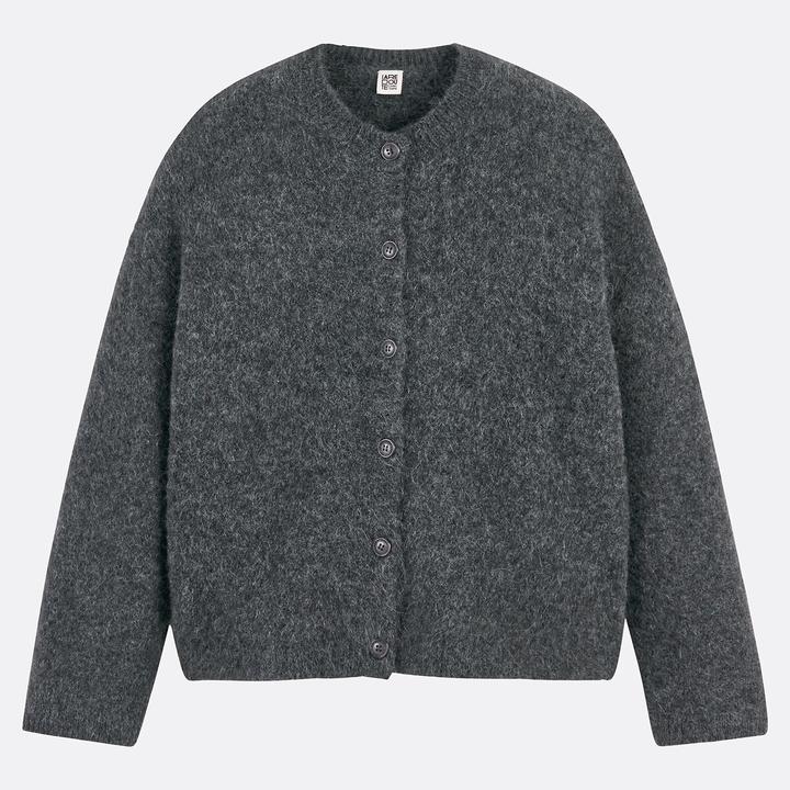 Produktbild La Redoute Collections Strickjacke aus Alpaka-Mischung (XXL)