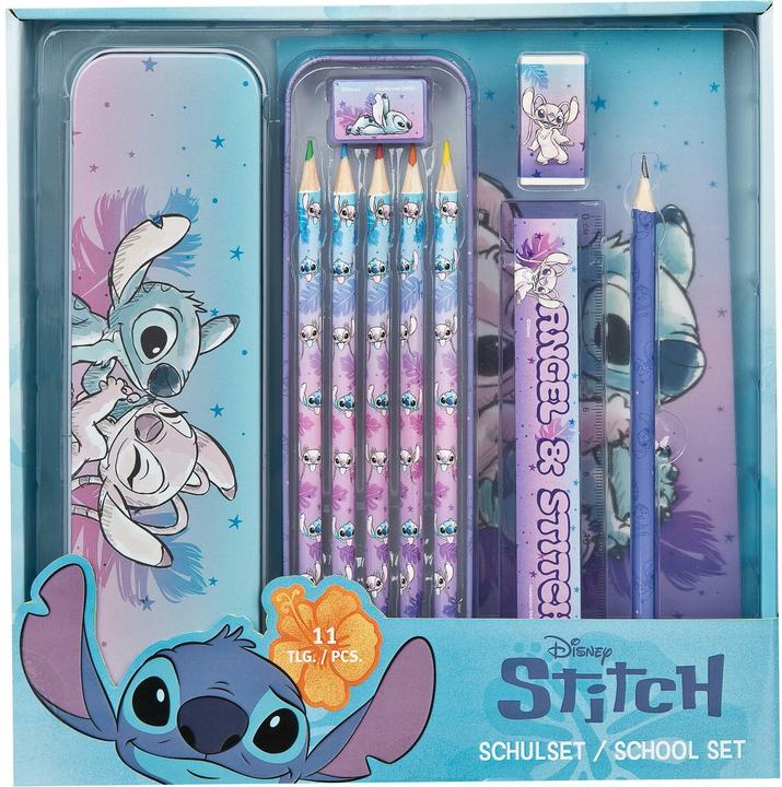 Undercover Schreibwarenset Stitch - 11-teilig. (11x)