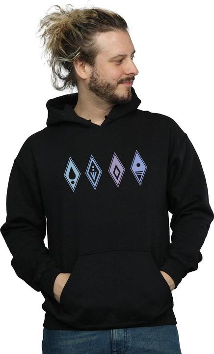 Produktbild Disney Frozen 2 Elements Symbols Kapuzenpullover (XXL)