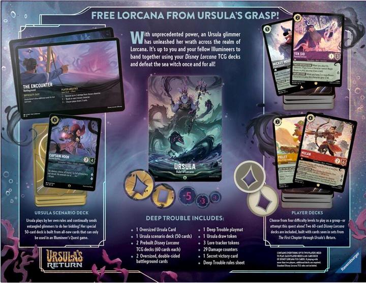 Produktbild Disney Lorcana Trading Card Game: Set 4 - Spezial Geschenk-Set (Englisch, Booster Pack)