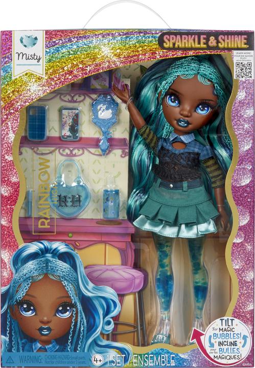 Actual product image MGA Rainbow High Sparkle & Shine Puppe Teal