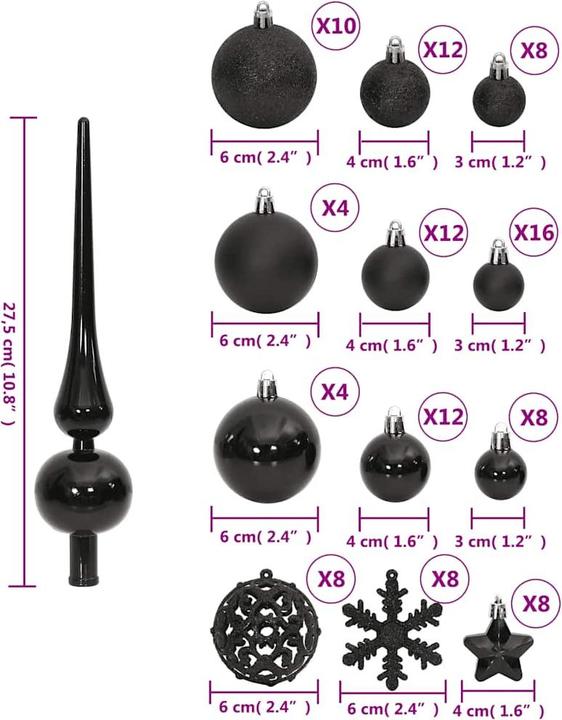 Produktbild vidaXL Florri (111-teilig)