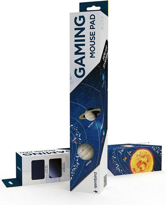 Produktbild Gembird Gamingowa podkładka pod mysz XL Układ Słoneczny (XL)