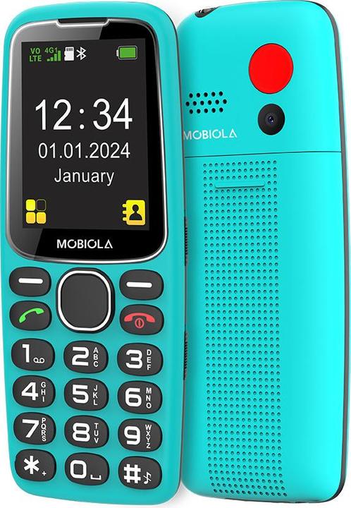 Produktbild Gsm-Telefon Mobiola Mb4120 4g-Telefon Für Senioren Türkis