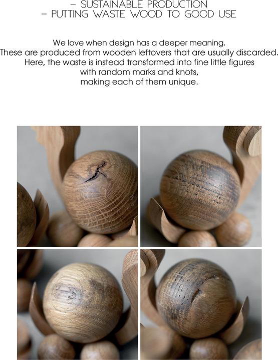 Produktbild ChiCura Spinning Elephant Holzfigur - Small