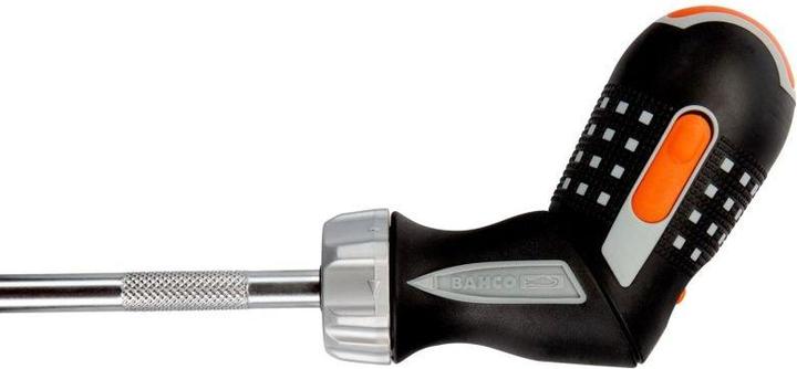 Produktbild Bahco 1/4"-Bit-Knarren-Schraubendreher mit Pistolengriff, 135 mm (Phillipps-Kreuzschlitz (PH), Pozidriv-Kreuzschlitz (PZ), Schlitz)