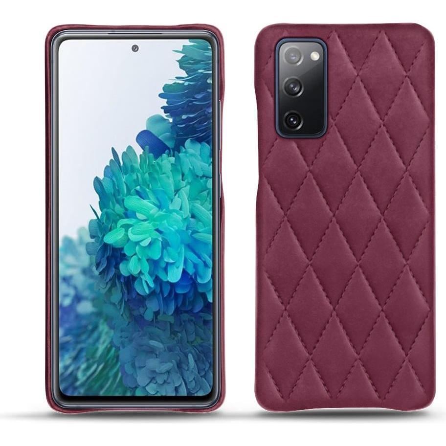 Noreve Lederschutzhülle (Samsung Galaxy S20 FE), Smartphone Hülle, Violett