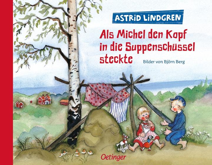 Immagine prodotto Als Michel den Kopf in die Suppenschüssel steckte (Tedesco, Astrid Lindgren, 1997)