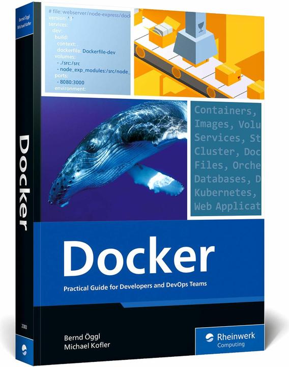 Produktbild Docker (Englisch, Bernd Öggl, Michael Kofler, 2023)