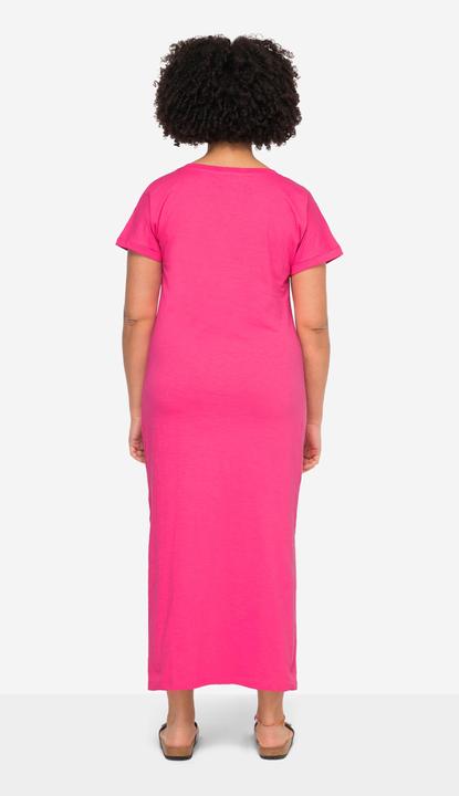 Produktbild Angel of Style Jersey-Maxikleid, Rundhals, Halbarm, Seitenschlitze (56)