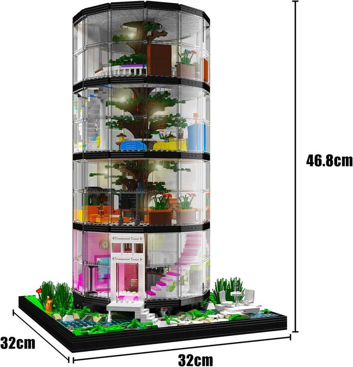 Produktbild Mould King Transparentes Baumhaus