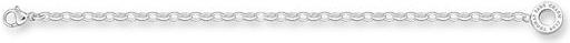 Actual product image Thomas Sabo Charm Foot Chain Classic (Silver, 24 cm)