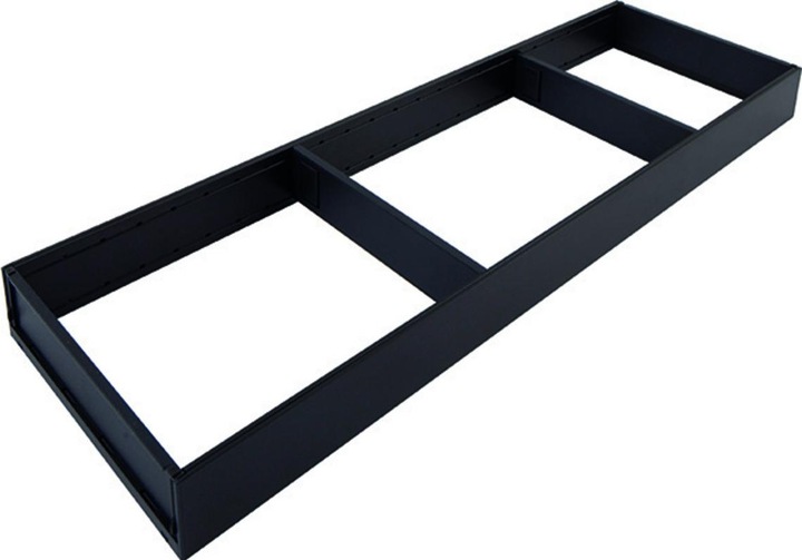Image du produit Blum Ambia-Line Cadre de tiroir large - 422x200x50mm, acier gris orion mat