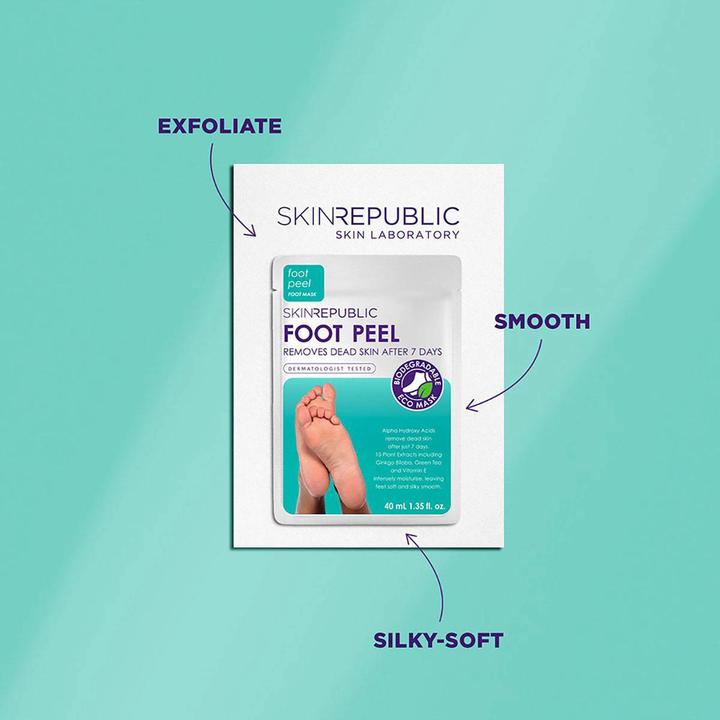 Image du produit Skin Republic Foot Peel (Crème et gel pour les pieds, 40 ml)