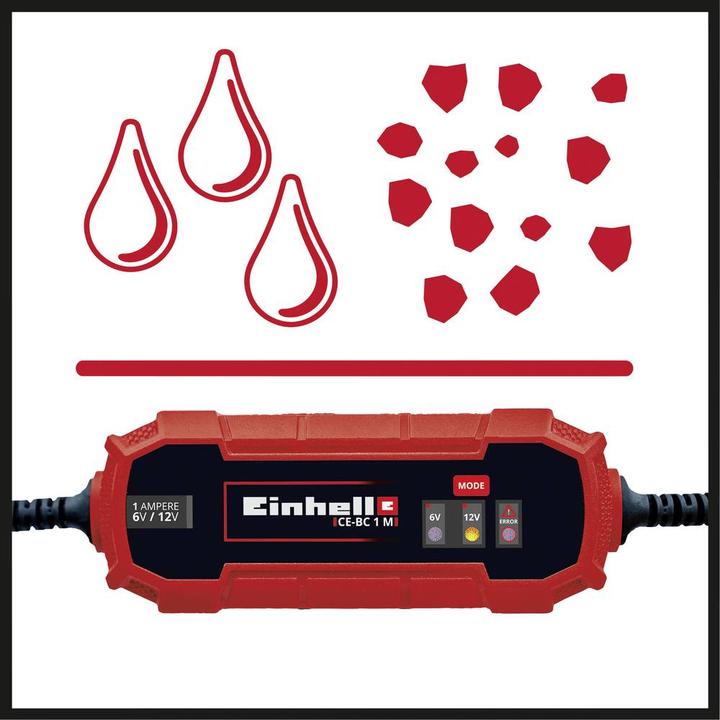 Immagine prodotto Einhell CE-BC 1M (12V, 6V, 1 A)