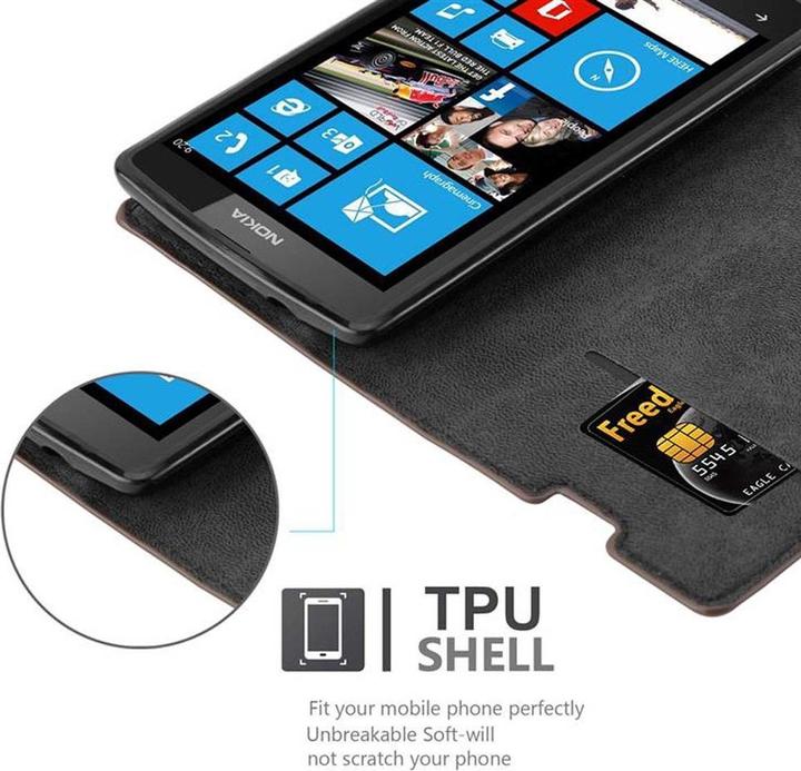 Productafbeelding Cadorabo Boek Onzichtbare Magneethoes (Nokia Lumia 520)