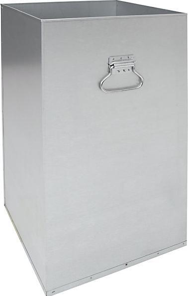 Image du produit kaiserkraft Système de collecte des déchets recyclables, volet à commande manuelle (120 l)