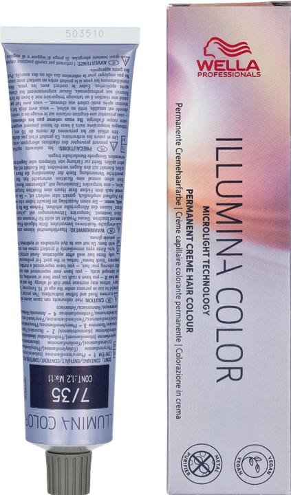 Produktbild Wella Illumina Color (7/35 mittelblond gold-mahagoni)
