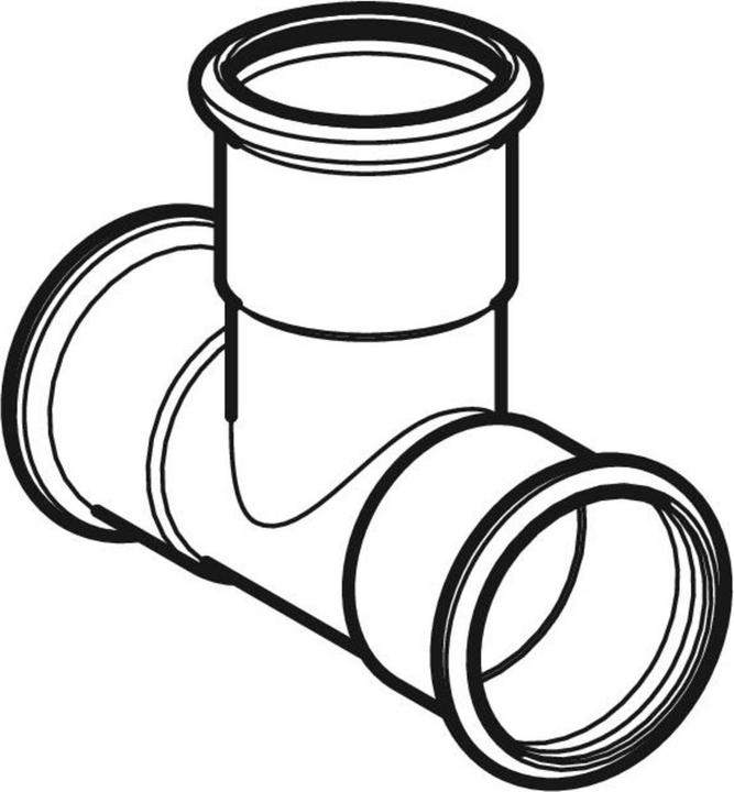 Produktbild Geberit Mapress Kupfer Tee 28mm (61005) (Pressverbindung)