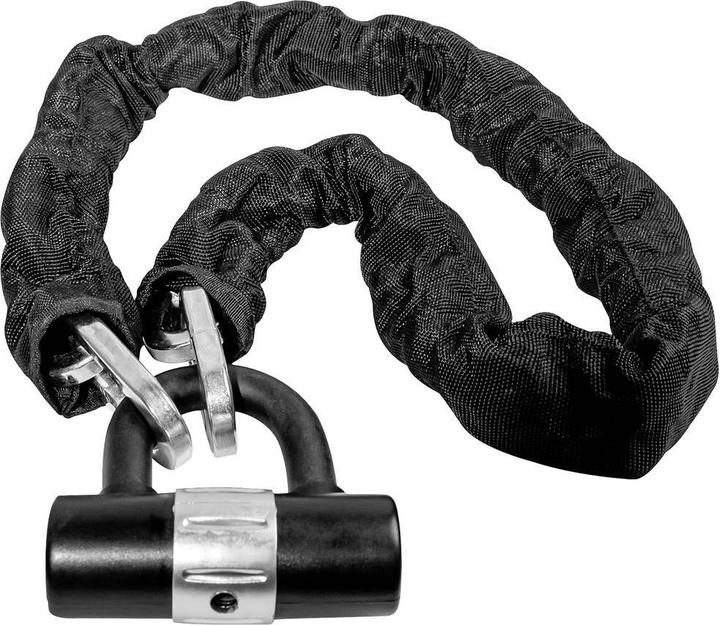 Actual product image Mannesmann Chain lock black Key lock (120 cm)