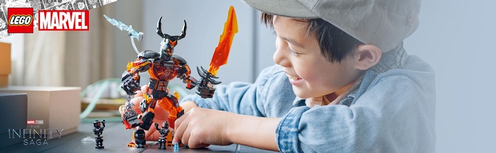 Immagine prodotto LEGO Figura di costruzione di Thor contro Surtur (76289, LEGO Marvel)