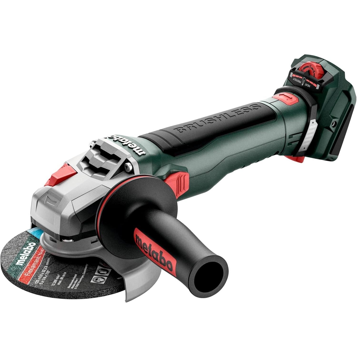 Metabo, Smerigliatrice angolare, WVB 18 LT BL 11-125 Quick (125 mm)