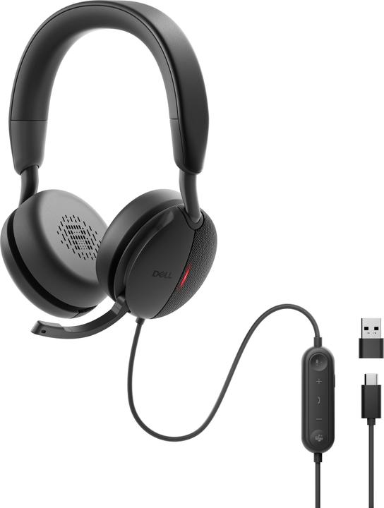 Actual product image Dell Pro Wired ANC Headset WH5024 (Cable, USB-C)