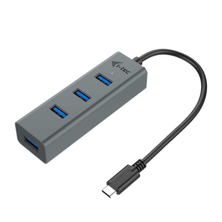 Produktbild i-tec C31HUBMETAL403 (USB-C, 4 Ports)