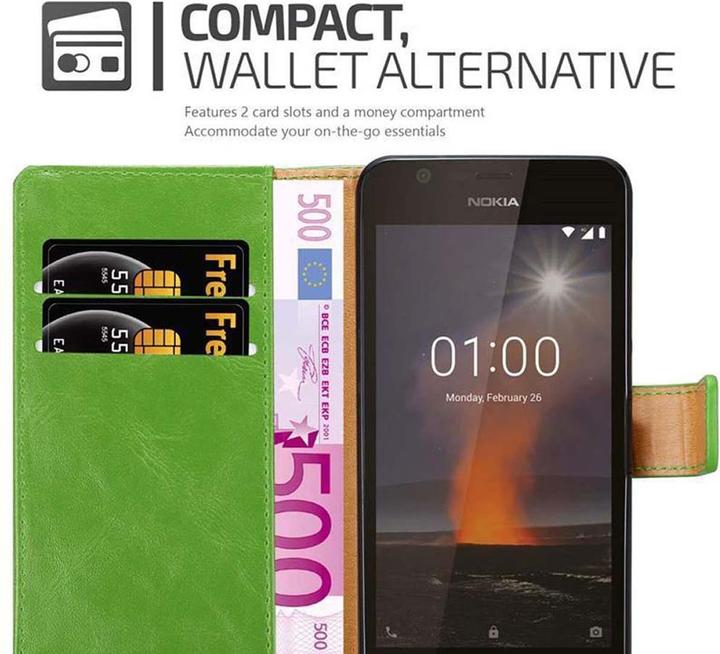 Actual product image Cadorabo Book Luxury Cover (Nokia 1)