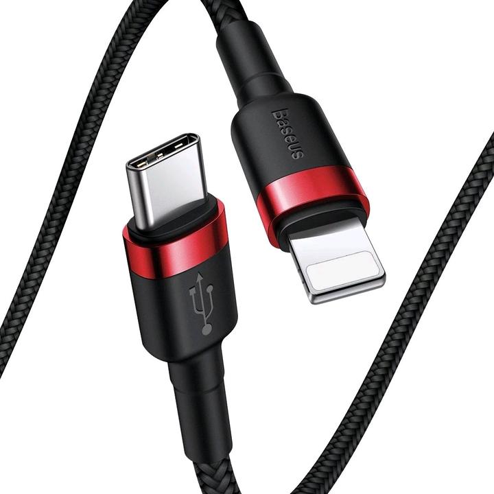 Actual product image Baseus USB C - Lightning (1 m, USB 3.2 Gen 1, 18 W)