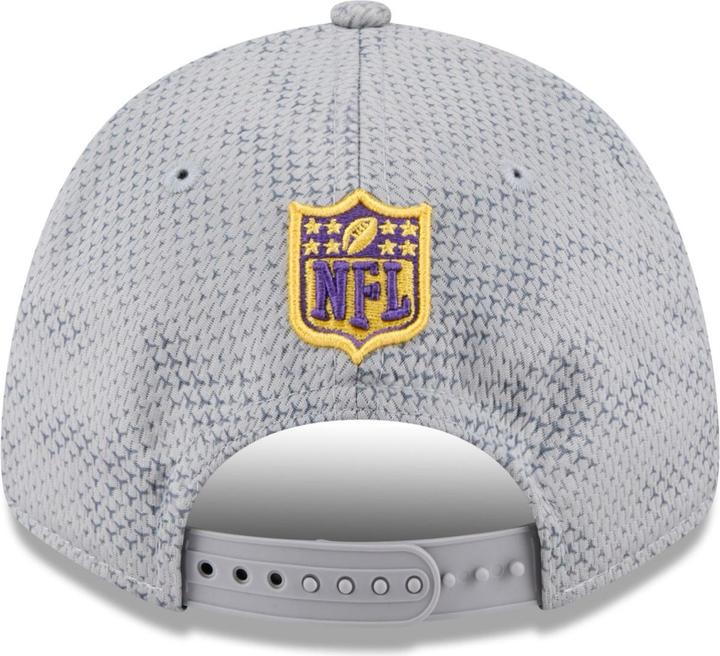 Actual product image New Era 9Forty Stretch Cap SIDELINE Minnesota Vikings grey (One size)