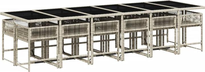 Produktbild vidaXL Garten Essgruppe (330 x 106 x 73 cm)