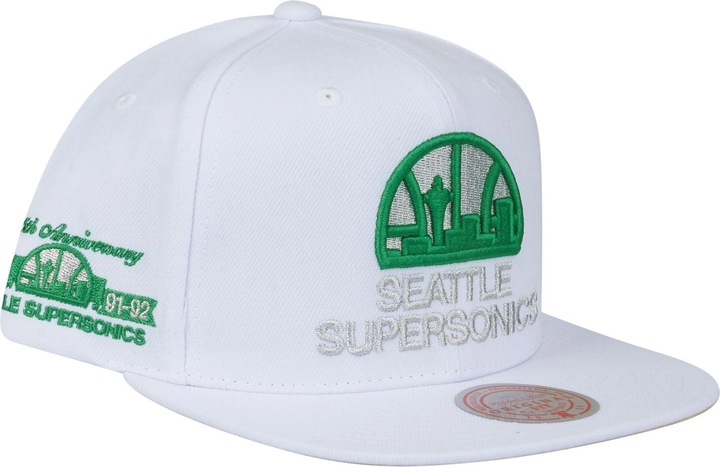 Image du produit Mitchell & Ness White Seattle Supersonic (Taille unique)