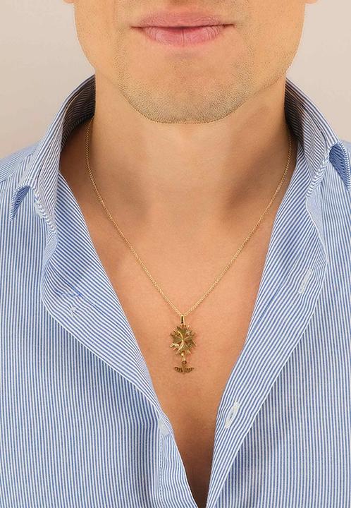 Image du produit Muau Croix huguenote (Or jaune 750/18K)