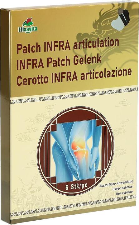 Actual product image Elixavita Patch Infra Joint 6 (6 x)
