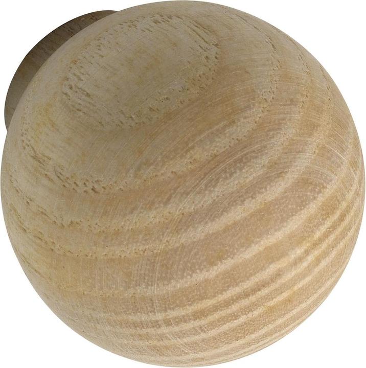 Alles im griff Schrankknopf Olwen Griff ø 30 mm Tiefe 34 mm Möbelknopf Türknauf Esche roh