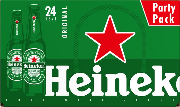 Image du produit Heineken Entrepôt (24 x 25 cl)