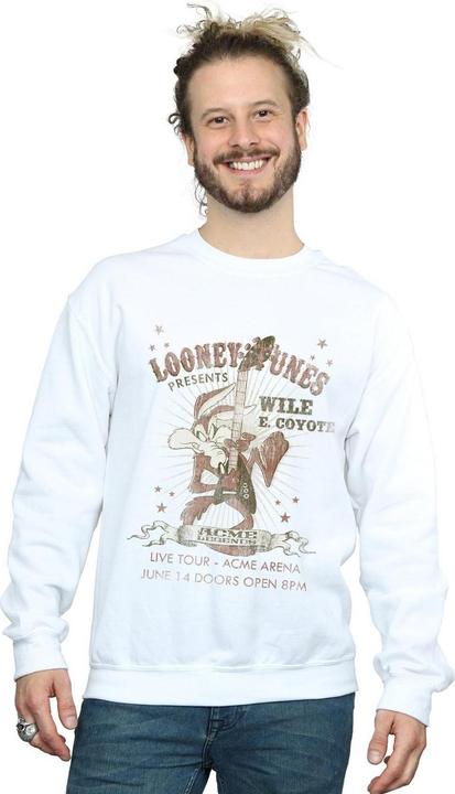 Image du produit Looney Tunes - Sweat WILE E COYOTE GUITAR - Homme (M)