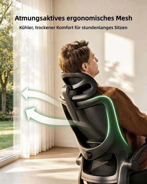 Actual product image Marsail Ergonomic Office Chair