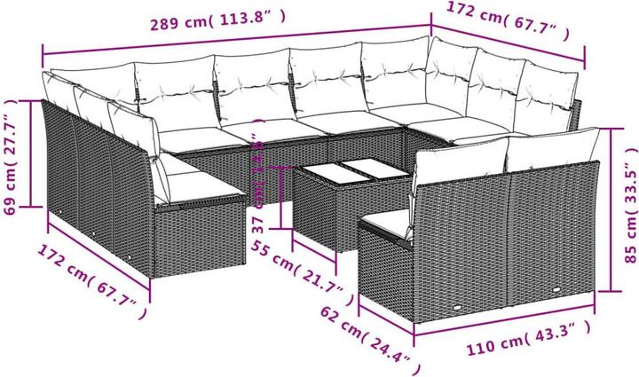 Produktbild vidaXL Ayleen