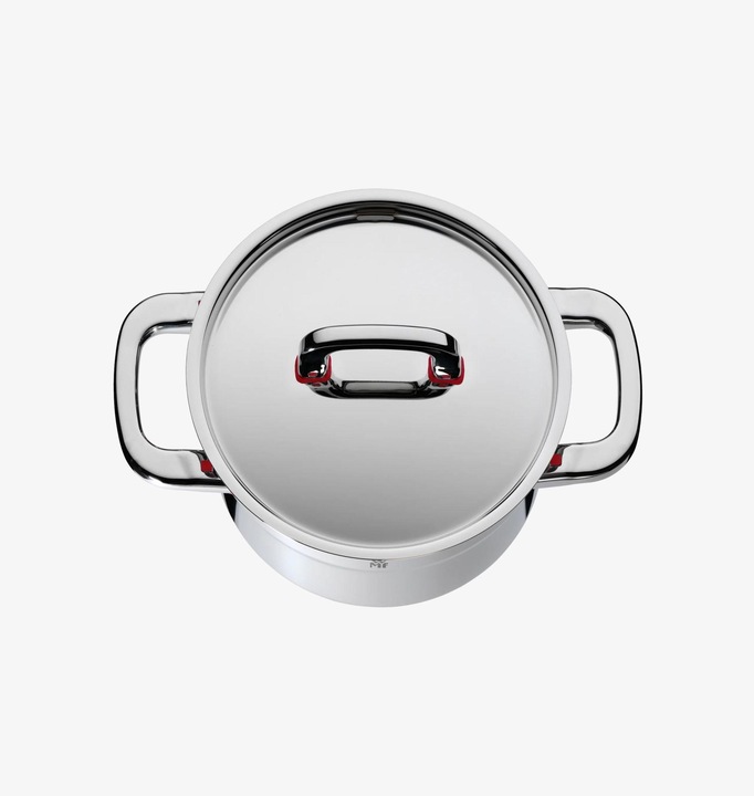 Produktbild WMF Bratentopf PREMIUM ONE silberfarben (16 cm, Bräter + Schmortopf, Edelstahl)