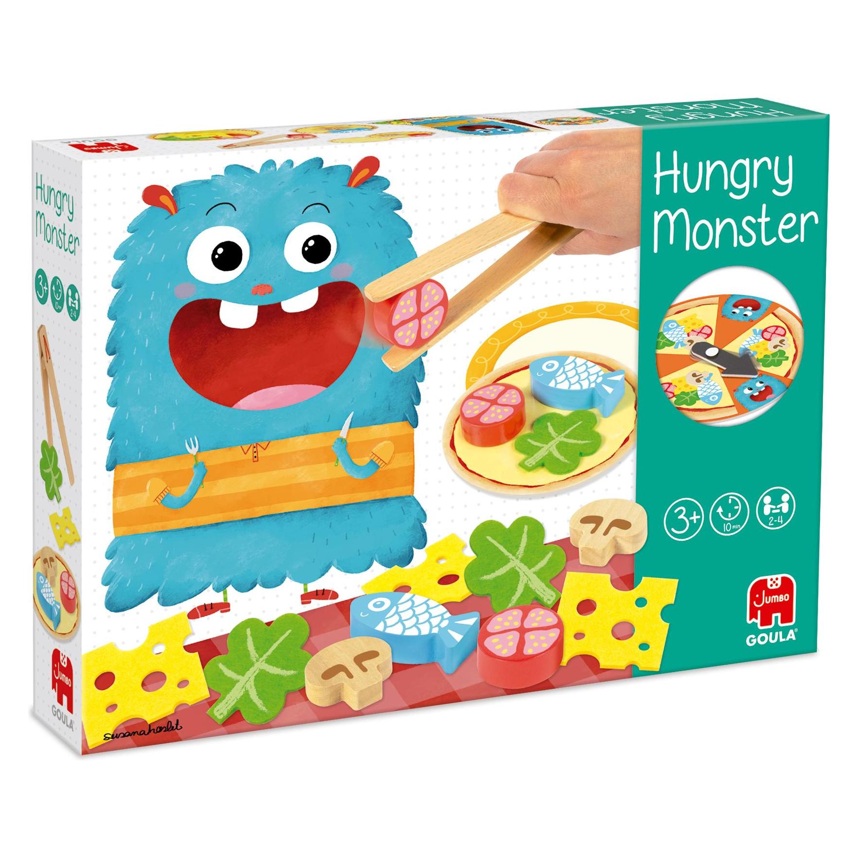 Goula Hungriges Monster (Deutsch, Englisch, Französisch, Niederländisch, 2 - 4 Spieler)