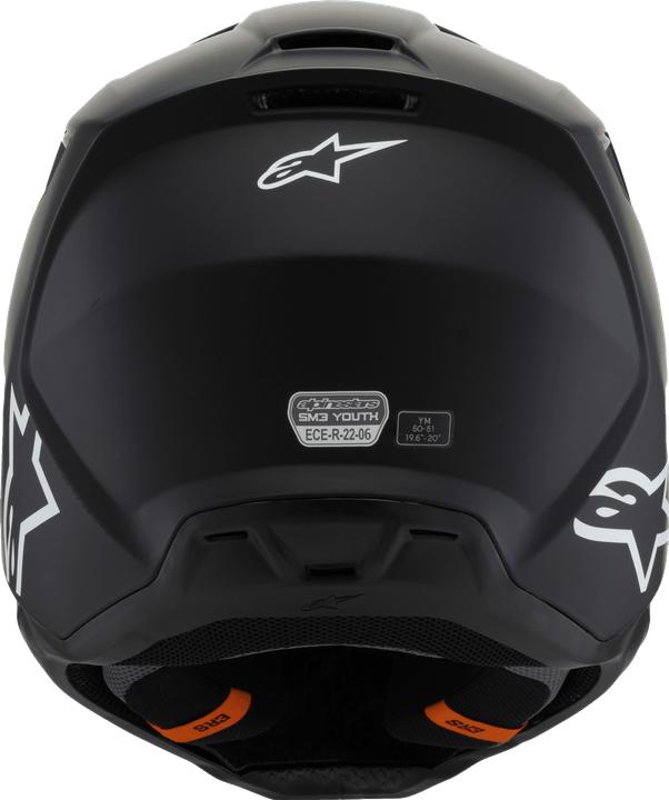 Image du produit Alpinestars Casque Sm3 Yth Solid Ece0 (50 - 51 cm, S)
