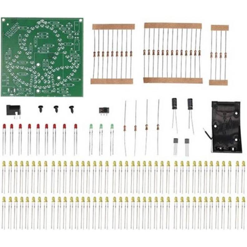 Thumbnail - Whadda, Wandleuchte + Deckenleuchte, Animierte Glocke mit 83 LEDs
