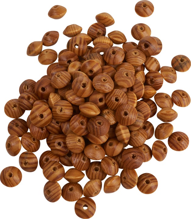 Produktbild VBS XXL Holzlinsen mit Naturmaserung, Ø 16 mm, 100 g