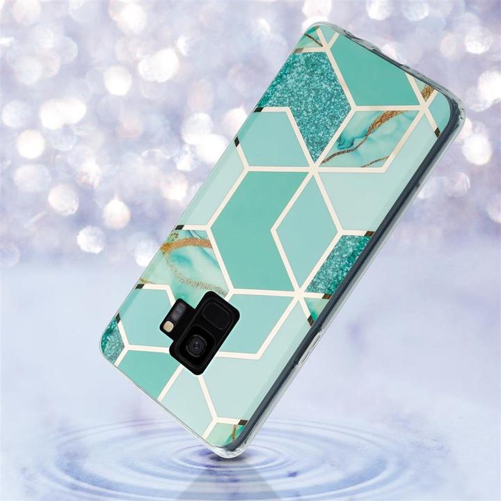 Image du produit Cadorabo Couverture IMD TPU Marbre coloré (Samsung Galaxy S9+)