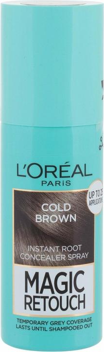 Produktbild L'Oréal Paris Magic Retouch Instant Root Concealer Spray Hair Color For Women 75 ml (Cold Brown)