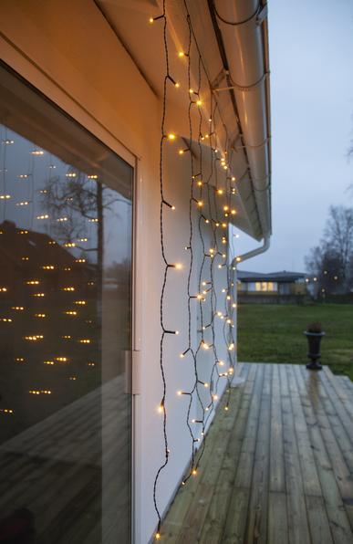 Productafbeelding Star Trading LED goudkleurig warmwit, gordijn, 80 LED's (1.30 m)